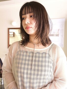 ルックアット(Look at) 【Look at】レイヤーボブ似合わせカット着物ヘア大人ガーリー