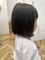 ロミー 本厚木(ROMMY.)&nbsp;大人可愛いミニボブカット白髪ぼかし◎ひし形