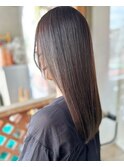 髪質改善で艶髪に|草加の大人女性ロング/ナチュラルブラウン