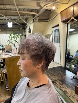 グリ(guri.) ショートパーマ