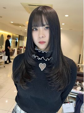 ヤヨイブレインズフェアリー(YAYOI BRAINS fairy) 黒髪ロングレイヤー