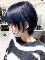 ファイブバイジエクト 堀江(FIVE by The Ect) ネイビーブルーショート ウルフ