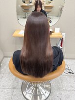 シカ 神戸三宮元町店(Cica)&nbsp;髪質改善 トリートメント 三宮 神戸美容室 ストレート ベージュ