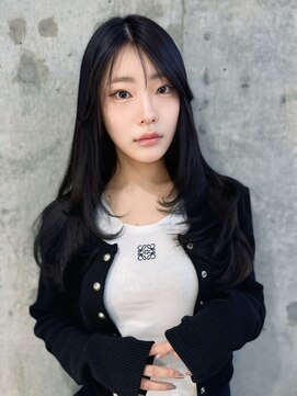 ルームバイシー 新宿(Loom. by Sea) 外はねボブ×美髪[韓国/美髪/グレージュ]