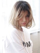 アグ ヘアー リット 仁井田店(Agu hair lit)&nbsp;《Agu hair》小顔かわいいひし形ワンカールボブ