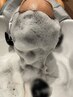 【頭皮ケアに、、】カット＋ナノバブル頭皮ケア（泡パック付き）