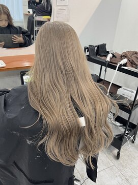 アテバイルイス 喜連瓜破(ATE by luis) Wカラー☆ミルクティーベージュ