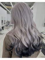 リノート バイ エゴル 太田川(Linoet by ENGOL)&nbsp;ホワイトシルバー/グレーカラー/ハイトーンカラー