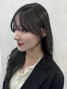 スカイ 本店(SKY) CHELL_ 顔周りカット&くびれヘアで垢抜け韓国ヘアレイヤーカット