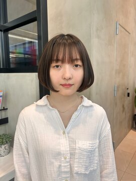 アルティファータ(artifata) 大人ボブ　ボブ　30代ボブ　ブラウンカラー