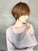 30代40代50代絶壁解消ひし形白髪ぼかし大人ショートボブ ER