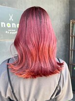 ナナ バイ ピケ(nana by pique) チェリーレッド