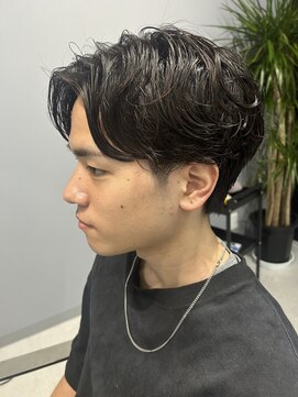 メンズ リコ(MEN'S RICO) ニュアンスパーマスパイラルパーマセンターパート【大和】