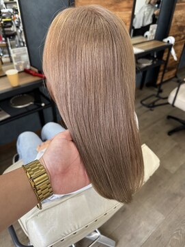 ルアン 上通り(ruen) 熊本 縮毛矯正 ケアブリーチ 髪質改善 艶髪 ruen  Shoyo