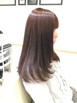 オアシス(OASIS)の写真/【武蔵新城駅徒歩3分】髪の内側から補修し、憧れの美髪へ♪カラーやパーマのモチが良くなるのも嬉しい◎