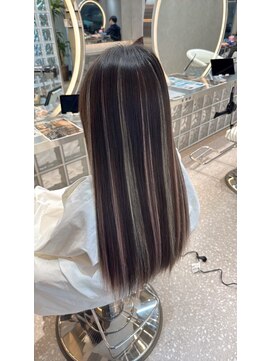 スキル 石岡(SKILL) エクステ/ハイライト/髪質改善