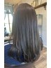 似合わせレイヤーカット＋透明感アディクシーカラー＋トリートメント