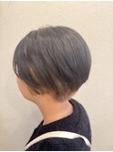 ショートボブインナーカラー