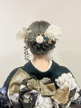 アクティフ(actif) 成人式着付け シニヨンヘア