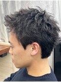 スパイキーショート/ピンパーマ/ツイストパーマ