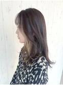 フェイスフレーミングセミロング