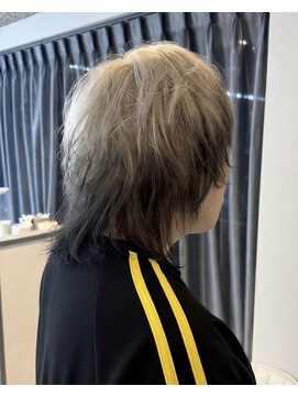 オール 大宮(OR) 黒×白 ツートンエンドカラー！