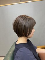 エニー 四条大宮(aNy)&nbsp;横顔美人を叶える！乾かすだけで決まる大人上品な丸みショート
