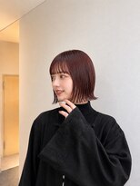 フォト 新宿三丁目(foto)&nbsp;髪質改善地毛風縮毛矯正くびれレイヤー切りっぱなしボブ