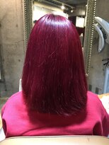 サロンドミルク 原宿(salon de MiLK)&nbsp;チェリーレッド