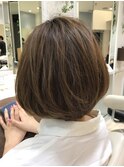 エアリーカールボブ