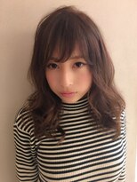 シースルーバングとふんふわウェーブ 担当川瀬賢翁