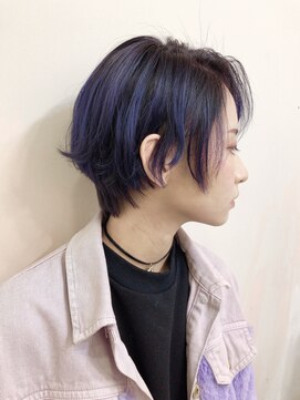 カペリマレーナ(Capelli Malena) パープル可愛いトランクスヘア♪