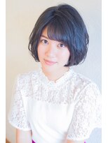 エルサフィロ キタハマ(el zafiro kitahama)&nbsp;【el zafiro kitahama】シースルーゆるふわボブ