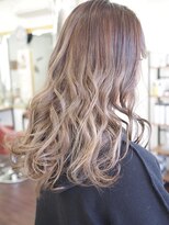 オヒアフォアプルメリア(OHIA for Plumeria)&nbsp;ホワイトベージュのバレイヤージュ