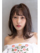 テイラー(Taylor)&nbsp;【Taylor ☆ 大宮】　外ハネウェーブ×ラベンダーグレー