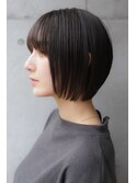 【+~ing】ナチュラルショートbob【佐藤彩奈】