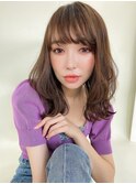 20代30代40代◎大人かわいいシースルーバング