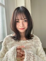 ノイズ エコル(Hair&Make NOISM ekolu )&nbsp;韓国風　上品なお色気ヘアトリートメント前髪カットブリーチ