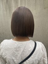 ロンドポレール 北千住(Lond polaire)&nbsp;【航治郎】外ハネボブ/グラデーションカラー/ペールベージュ