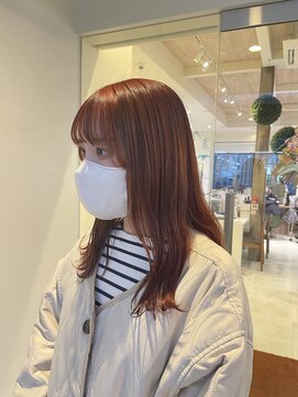 サラ ビューティー サイト 古賀店(SARA Beauty Sight) オレンジブラウン