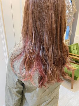 ローレン(Loren) ピンク　インナーカラー