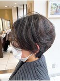 【レイヤーカット】大人ショート
