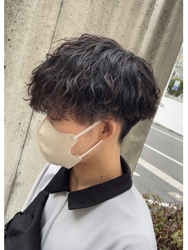 ブランシェ 西松山店 マッシュ×波巻きスパイラル