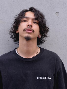 ヨー(Yoh-) 【メンズロング/阿部達哉】メンズミディアム/ロン毛/メンズ