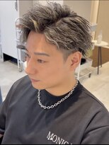 ロカリタ フォー ヘアー 四条大宮店(ROCAReTA FOR HAIR) メンズメッシュ&ツイストスパイラルパーマ