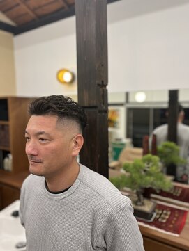 ニューデイ バーバー ショップ(NEWDAY BARBER SHOP) 宮城リョータ風パーマ