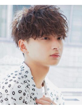 オーシャントーキョー 渋谷神南(OCEAN TOKYO) 波巻きパーマメンズツイストスパイラルパーマツーブロック