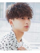 オーシャントーキョー 渋谷神南(OCEAN TOKYO) 波巻きパーマメンズツイストスパイラルパーマツーブロック