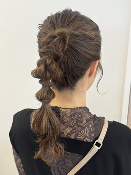 シュピネ(choupinet) たまねぎふわポニー