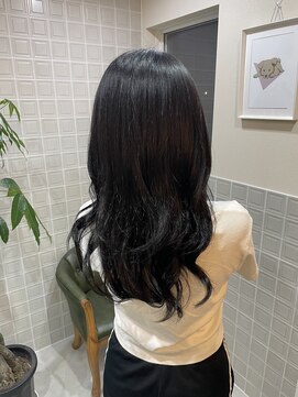 ボアップ 新居浜店(boappu) #暗髪カラー#カラー#透明感カラー